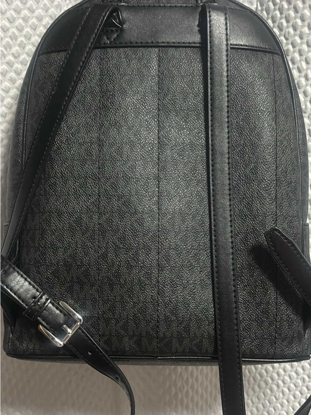 Michael Kors Black Logo Backpack
